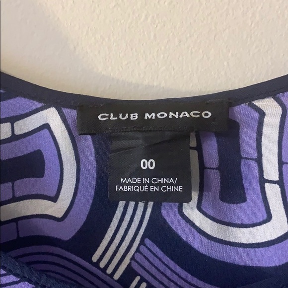 Club Monaco Patternes Dress - Picture 4 of 4